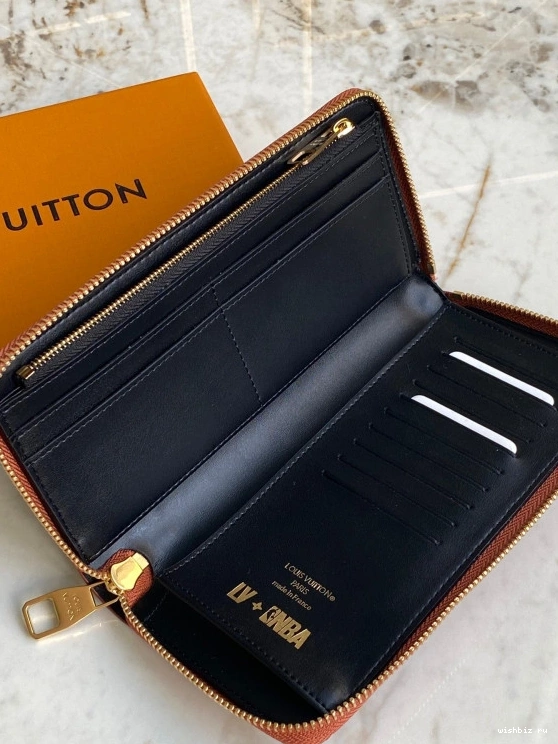 WIS LOUIS LVXNBA ZIPPY VUITTON WALLET 0814